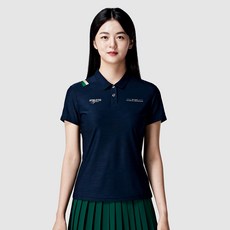 女運動功能性短袖立領T恤 ST-2599