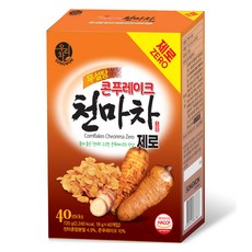 우리차 콘푸레이크 제로 천마차, 1개, 40개입, 18g