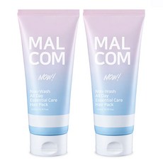 말콤 논워시 올데이 에센셜케어 나우 헤어팩, 2개, 200ml