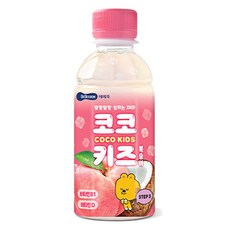 베베쿡 코코키즈 복숭아, 220ml, 1개