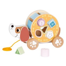TOOKY TOY 拓客 幼兒狗形狀繪圖套裝, 混色
