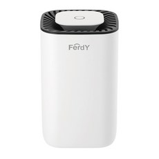 FerdY 佛迪 除濕機 FD-DH100, 專為小空間設計 方便移動除濕 靜音運作 節能高效, 800ML大容量水箱 除濕效率300ml/D 有效面積<15㎡