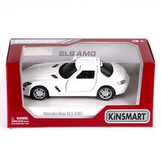 킨스마트 벤츠 SLS AMG KT5349, 화이트, 1개 화이트