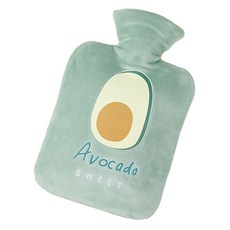 Da Jung Da Gam水果保溫水袋冷熱敷袋 1000ml, 1個, 牛油果