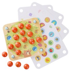 TOOKY TOY 拓客 木製記憶遊戲套裝, 混色, 1組