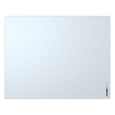 펄사 슈퍼글라이드 유리 마우스패드 v2 L, 화이트(SGPLW2), 1개