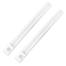 Lumitron 護眼高清LED FPL螢光燈19W, 黃光色, 2個