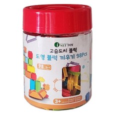 Ainet刺蝟積木 98入, 1個, 混色