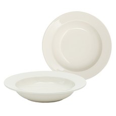 MAISON OBJET 勞倫斯義大利麵碗, 乳白色, 2個