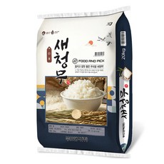 푸드앤픽 2024년산 햅쌀 새청무 쌀 특등급, 20kg, 1개, 특