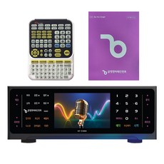 금영 업소용 고급형 LCD화면 노래방기기 목록집 대형리모컨, KY-S1000