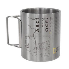 NATIONAL GEOGRAPHIC 國家地理 開拓者雙層不鏽鋼杯, 混合色, 1個