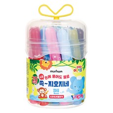 문화연필 더존키즈 쓱 지오지네 슈퍼워셔블 마카 20종 세트, 20색, 1세트 1세트, 20색