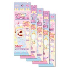 산리오 캐릭터즈 시크릿 별스타 인증샷카드 스티커, 랜덤발송, 5개, 1개입