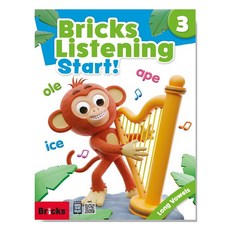 Bricks Listening Start! 3 (Student Book + Workbook + E.CODE), Bricks Content Group, Anne Miranda