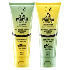 닥터포포 포포듀오 올인원 샴푸200ml + 컨디셔너200ml 세트 망고 코코넛향, 200ml, 1세트