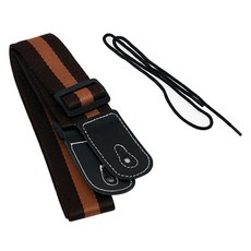로하 튼튼한 우쿨렐레 전용 스트랩 브라운, 1개