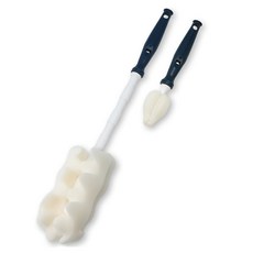 베이비베어 엠보 일자솔 + 젖꼭지솔 세트, 네이비, 1세트