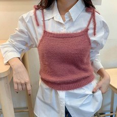KnitNJean 女式絲帶針織 Montre 緊身胸衣