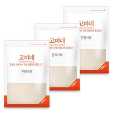 고미네 곤약가루, 100g, 3개