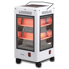 DAEWOONG MORNINGCOM 五方向電暖器, 白色, DWH-53560G