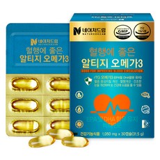 네이처드림 혈행에 좋은 알티지오메가3 31.5g, 30정, 1개