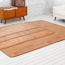 크리벨 나뭇결 탄소 카페트 전기매트 WJ3636, 초대형 2난방(230cm x 183cm x 두께 1.5cm)