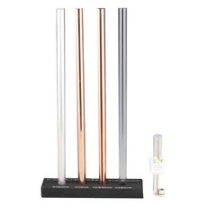 Masterpiecescienceequipment 科技工程玩具磁力陀螺跌落4件套, 1組