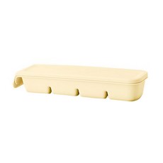 Firgi 雙重密封副食品4格分裝盒, 50ml, 米色, 1個, 200ml