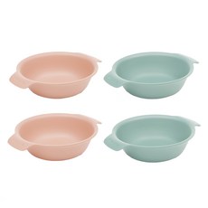 NIneware Friends 穀物麥片球 2 種 x 2p 套裝, 綻放粉色、綻放薄荷, 1組