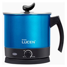 LUCEN 휴대용 멀티쿠커 전기냄비 블루 1.8L, LU-261B