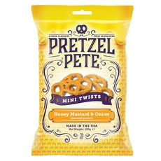 프레첼피트 허니 머스타드 앤 어니언 프레첼, 100g, 1개