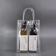 미르 PVC 투명 비닐 쇼핑백 생수 1호, 1개입, 10개 10개, 1개입
