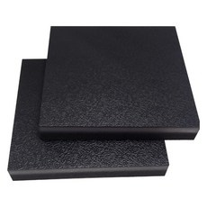 디와이엔텍 방진 방음 2중 흡음 매트 335 x 335 x 27 mm, 검정색, 2개