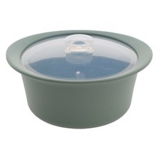 체리하우스 파스텔 실리콘 계란 냄비 520ml, 다크그린, 1개