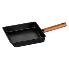 드림셰프 오슬로 인덕션 크리엠 IH 티타늄 블랙 계란말이팬, 23cm, 1개