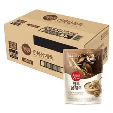 햇반 전복 삼계죽, 420g, 21개