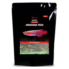 쥬맥스 인터 아로와나 사료 L, 200g, 1개