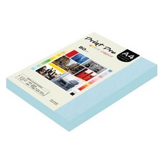 종이문화 프린트프로 칼라복사지 No 16 스카이블루, A4, 250개 A4, 250개