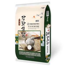 푸드앤픽 2024년산 햅쌀 강화섬쌀 백미 상등급, 1개, 20kg 1개, 20kg