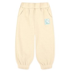 밀크베이비 유아용 귀여운 와팬 겨울기모 조거팬츠
