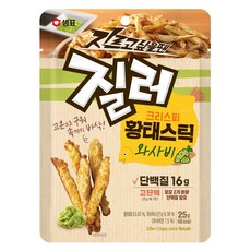 질러 크리스피 황태스틱 와사비, 25g, 1개