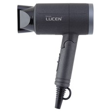 LUCEN 珍珠塗層折疊式吹風機 LU-701 1100W, 黑色