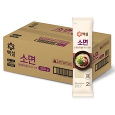 백설 소면, 200g, 50개