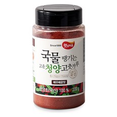 햇님마을 국물 땡기는 고운 국산 청양 고춧가루 매우매운맛, 200g, 1개 200g, 1개