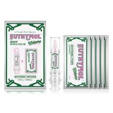 Euthymol 亮白計畫牙齒亮白劑+牙齒亮白貼片 5包入組, 1組
