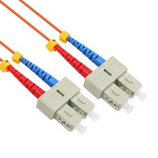 넥시 광점퍼코드 광케이블 NX-SC-SC-2C-MM 3M NX413, 주황, 1개