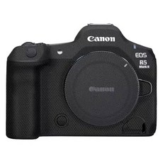 코엠스킨 캐논 EOS R5 M2 Mark 2 카메라 보호 필름, 1개, 레더 블랙