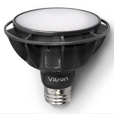 비츠온 LED PAR30 15W 확산형 블랙 4000K, 주백색, 1개 주백색, 1개
