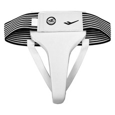 PRO-SPECS 女款跆拳道下腹部保護帶, 白色, 1個